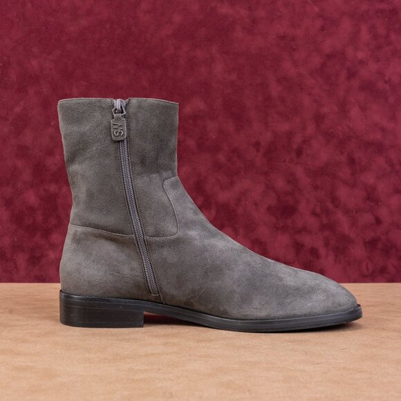 Stuart Weitzman Women Kye Zip Fashion Dress Office Ankle Boots sz 12 - Picture 9 of 9